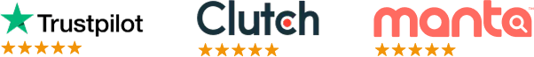 Trustpilot, Clutch, Manta
